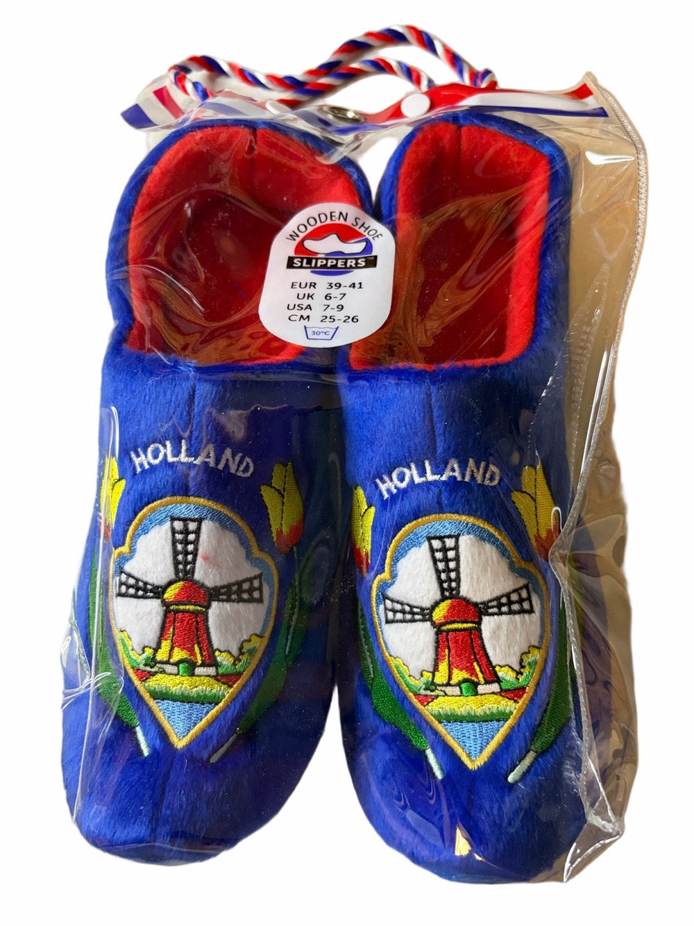 World of Clogs Dutch Clog Souvenir Slippers | NWT | Sz 7-9